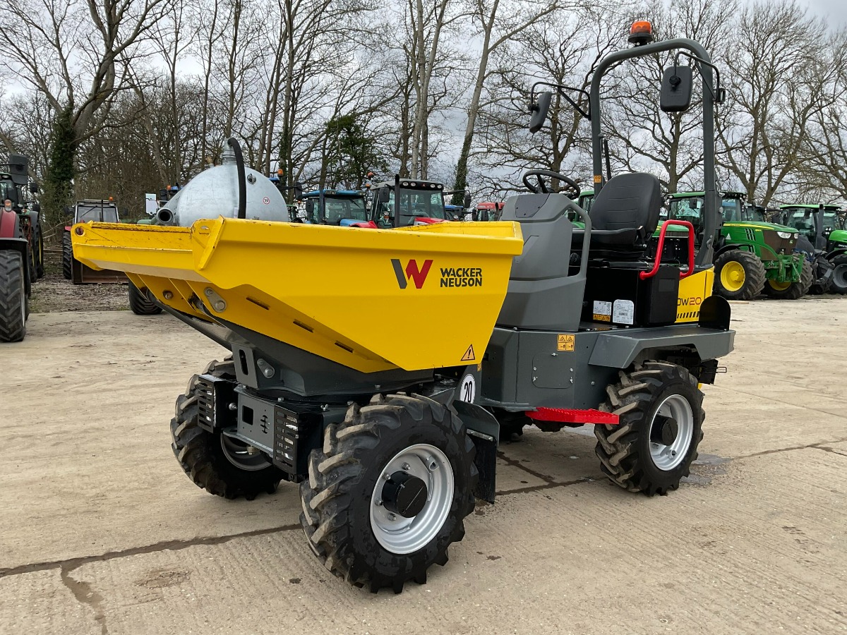 Dw20 Digger Bidder - 2021 Wacker Neuson DW20 swivel dumper