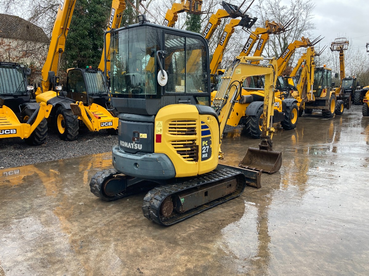Digger Bidder - 2008 Komatsu PC27MR mini digger