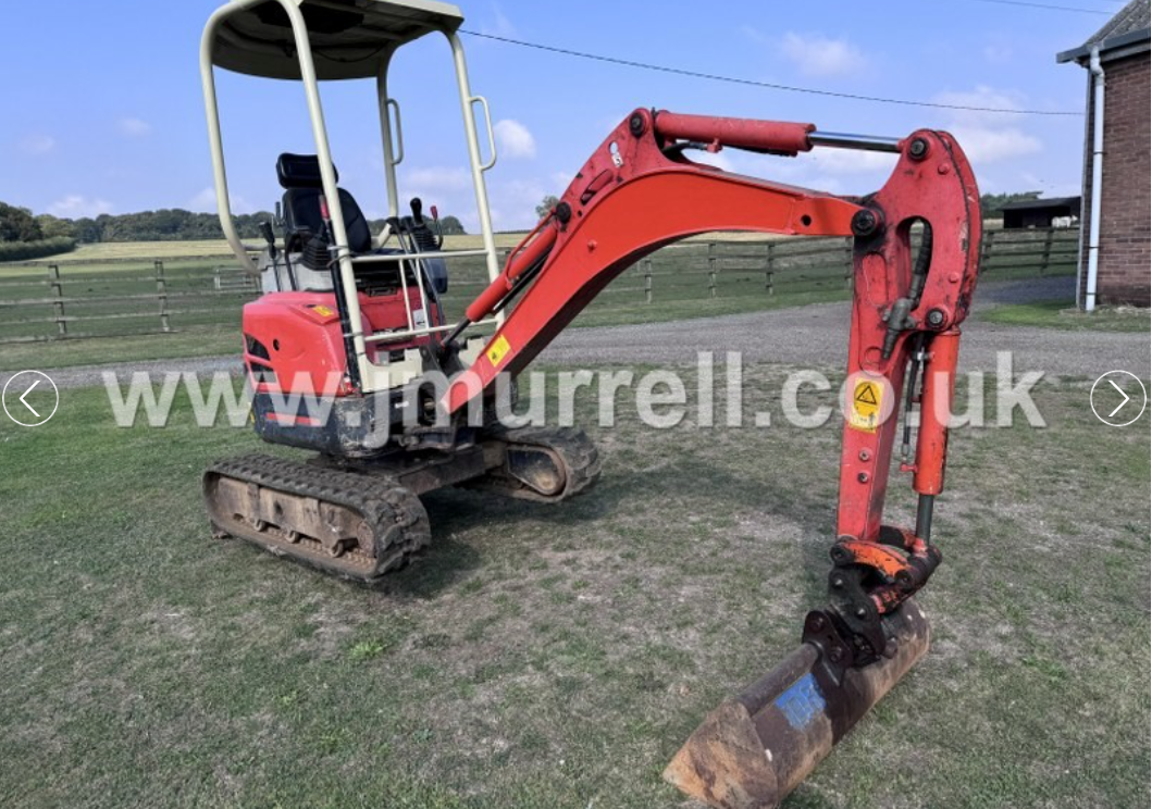 KUBOTA U50-3 MINI Digger Complete Decal Set With Safety Warning