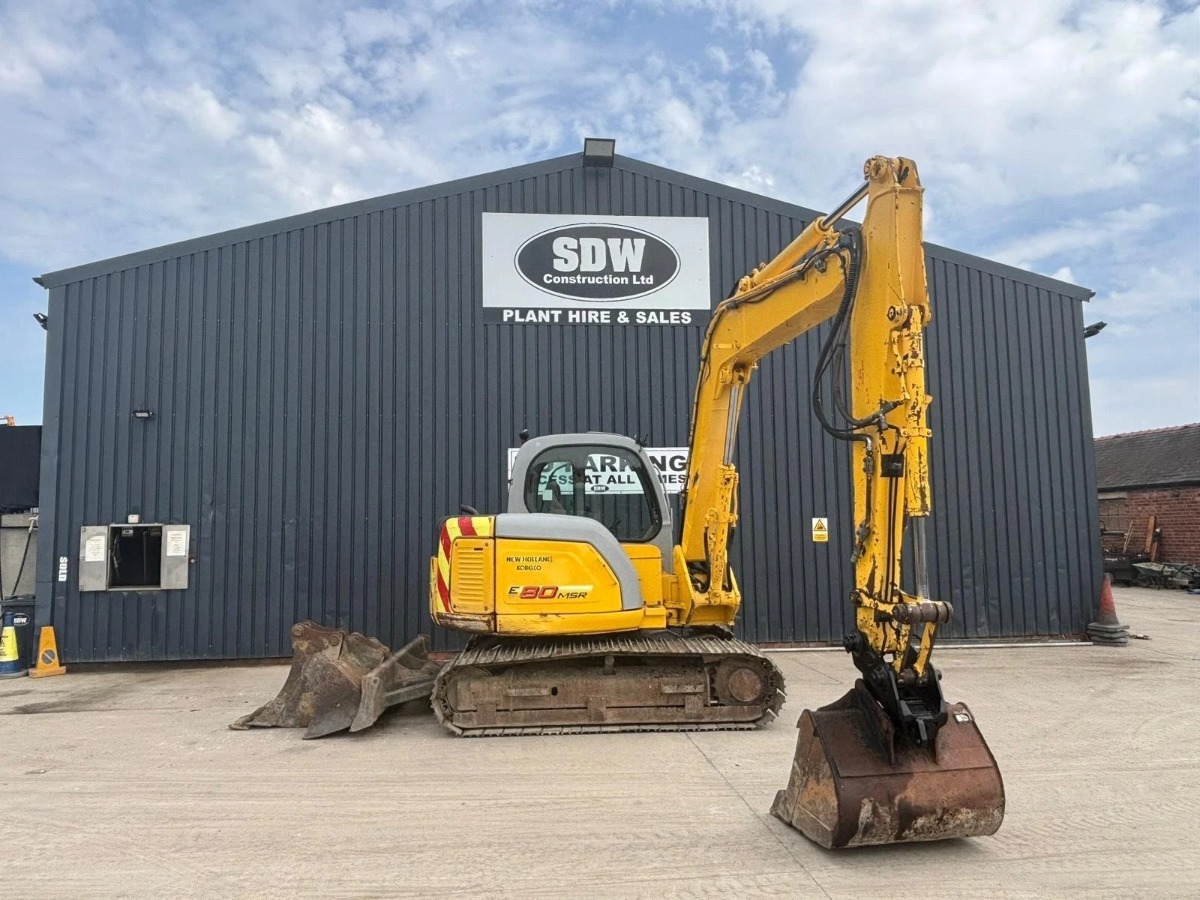 New Holland E80MSR Excavator